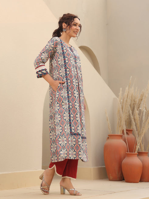 Women Ethnic Motifs Printed Kurta